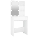 LED Dressing Table White Makeup Vanity | HomeAndLiving