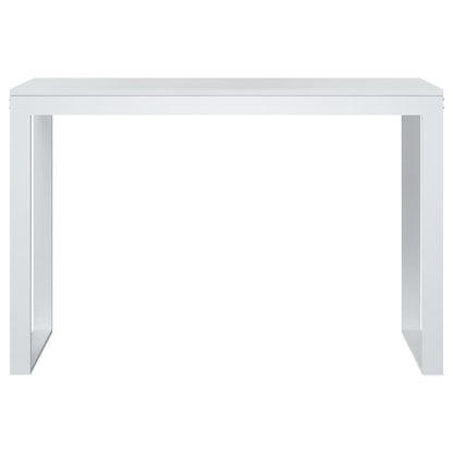 Computer Desk White Engineered Wood
