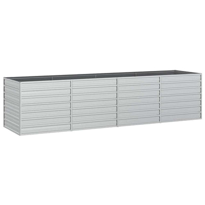 Galvanised Steel Raised Garden Bed 320x80cm | HomeAndLiving
