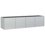 Galvanised Steel Raised Garden Bed 320x80cm | HomeAndLiving