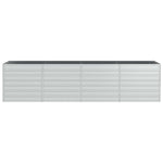 Galvanised Steel Raised Garden Bed 320x80cm | HomeAndLiving