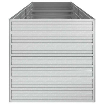 Galvanised Steel Raised Garden Bed 320x80cm | HomeAndLiving