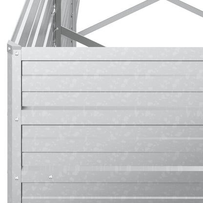 Galvanised Steel Raised Garden Bed 320cm | HomeAndLiving
