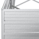 Galvanised Steel Raised Garden Bed 320cm | HomeAndLiving