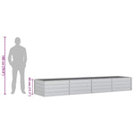 Galvanised Steel Raised Garden Bed 320cm | HomeAndLiving