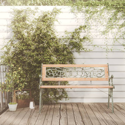 Garden Bench Solid Wood Fir