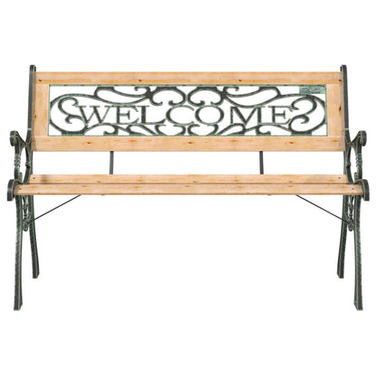 Garden Bench Solid Wood Fir