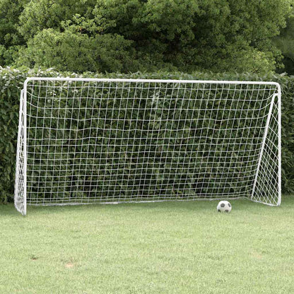 Football Goal Net Full Size 366cm Steel | HomeAndLiving