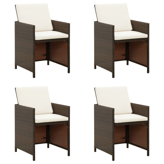 Versatile Garden Chairs with Cuhsions 4 Living Space Upgrade Urban Style 