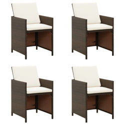 Versatile Garden Chairs with Cuhsions 4 Living Space Upgrade Urban Style 