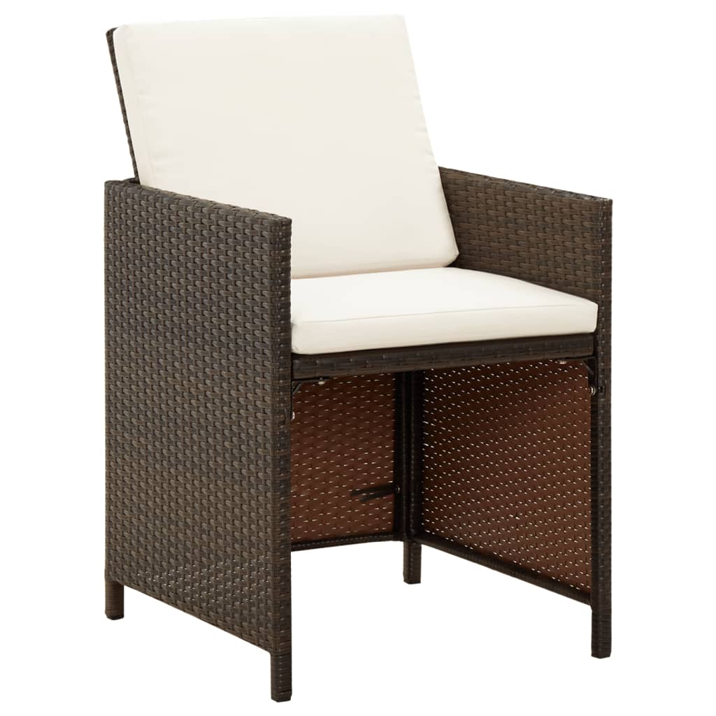 Versatile Garden Chairs with Cuhsions 4 Living Space Upgrade Urban Style 