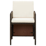 Versatile Garden Chairs with Cuhsions 4 Living Space Upgrade Urban Style