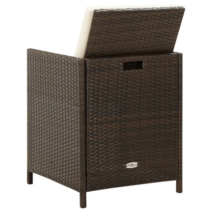 Versatile Garden Chairs with Cuhsions 4 Living Space Upgrade Urban Style 