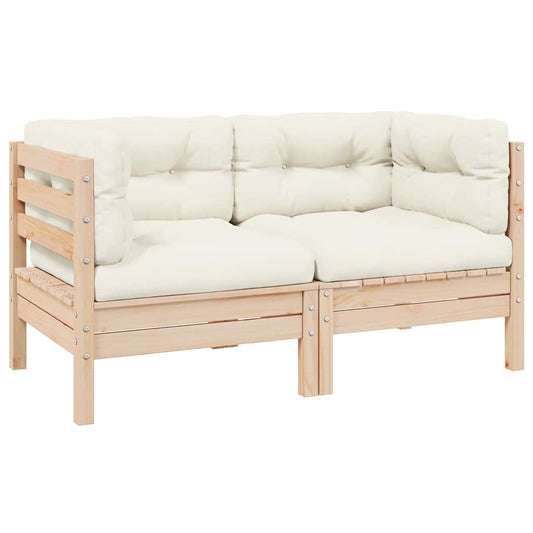 Premium 2 Seater Garden Sofa with Patio Setup Modern Living 