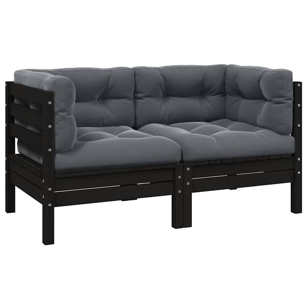  Refined 2 Seater Garden Sofa with Home Decor Accent Outdoor Living