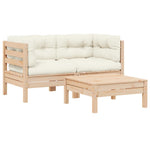 Versatile 3 Piece Garden Lounge Set Daily Living Essential Boho