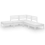 Minimalist 5 Piece Garden Lounge Set Home Decor Accent Boho