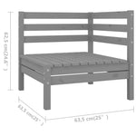 Elegant 6 Piece Garden Lounge Set Daily Living Essential Urban Style