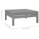 Space Saving 6 Piece Garden Lounge Set Lounge Area Outdoor Living