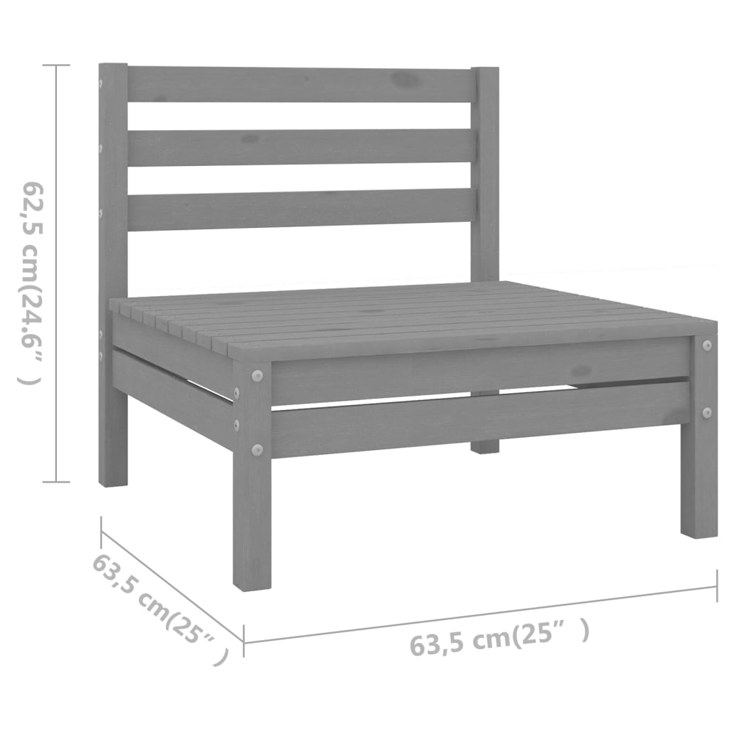 Versatile 6 Piece Garden Lounge Set Indoor Outdoor Use Patio Relax 