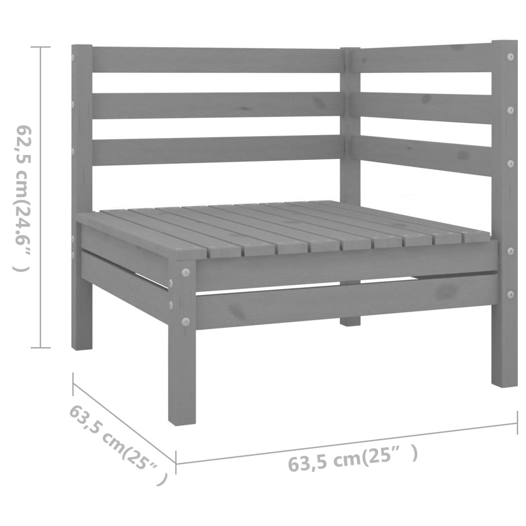 Versatile 6 Piece Garden Lounge Set Indoor Outdoor Use Patio Relax 