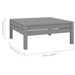 Stylish 6 Piece Garden Lounge Set Daily Living Essential Modern Living