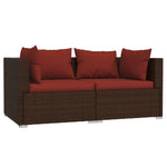 Minimalist 3 Piece Garden Lounge Set Relaxing Seating Summer