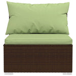 Modern 3 Seater Sofa with Cushions Outdoor Retreat Home Comfort