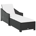 Comfortable Sun Lounger with Cream White Home Use Essentials