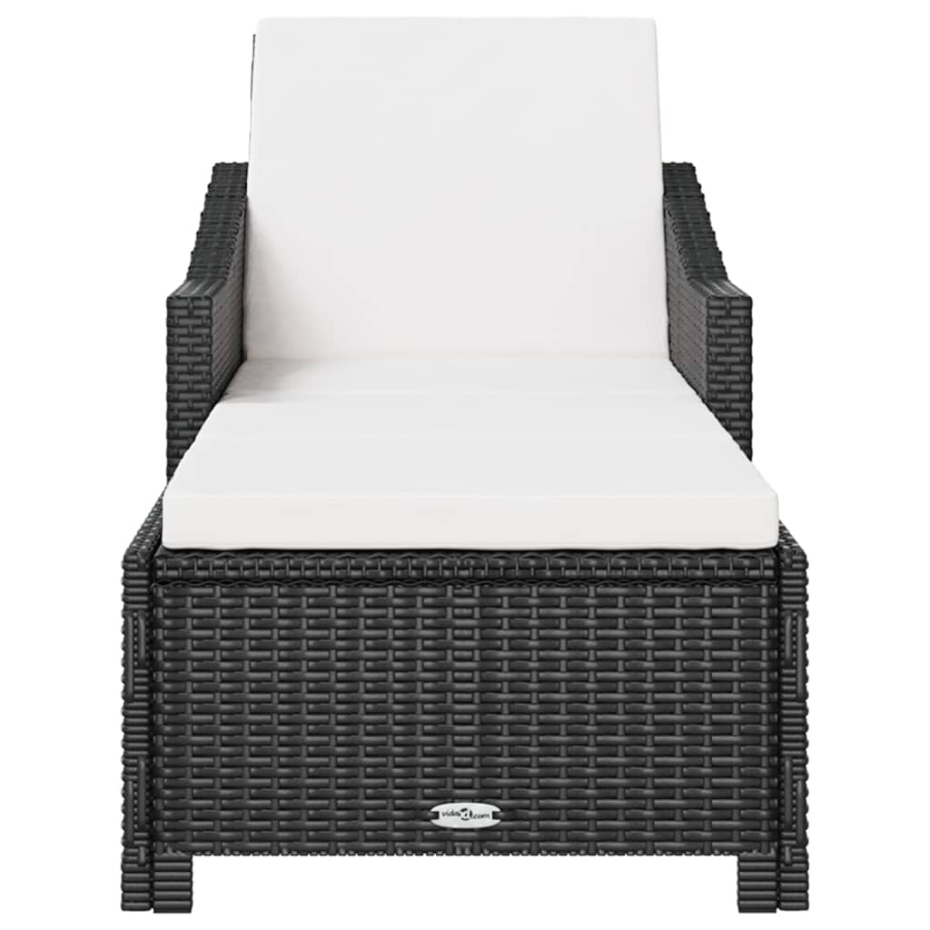 Comfortable Sun Lounger with Cream White Home Use Essentials 