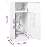 Steel Saddle Cabinet Lockable Tack Storage | HomeAndLiving
