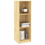 Book Cabinet/Standing Shelves Solid Pinewood
