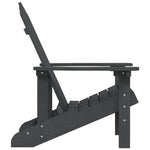 Adirondack Chair HDPE Outdoor Anthracite | HomeAndLiving