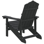 Adirondack Chair HDPE Outdoor Anthracite | HomeAndLiving