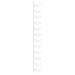 Wall Mounted Wine Rack 12 Bottle White Iron | HomeAndLiving