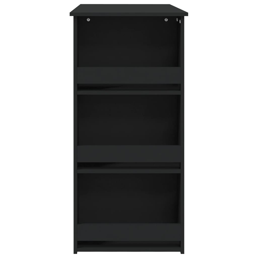 Bar Table With Storage Rack
