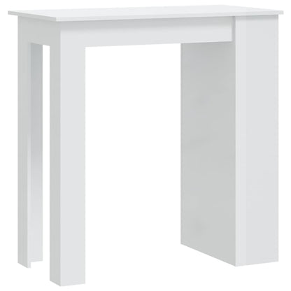 Bar Table With Storage Rack