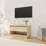 Tv Cabinet With 2 Drawers Chipboard