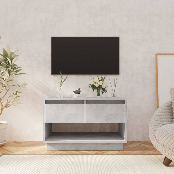  Tv Cabinet With 2 Drawers Chipboard