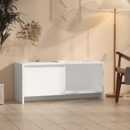 Tv Cabinet Stands White Chipboard