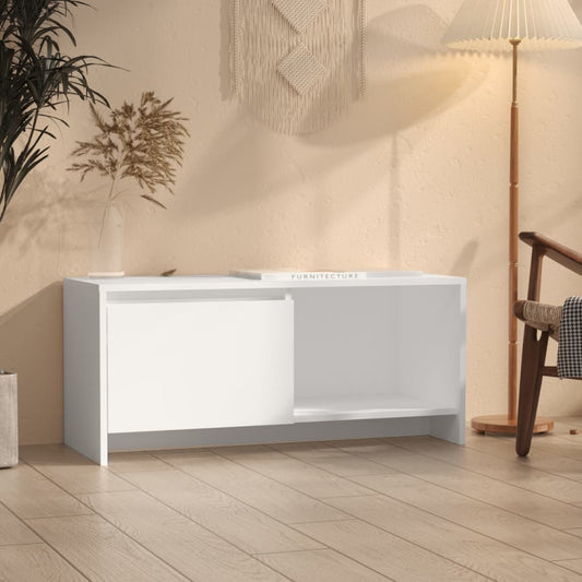 Tv Cabinet Stands White Chipboard