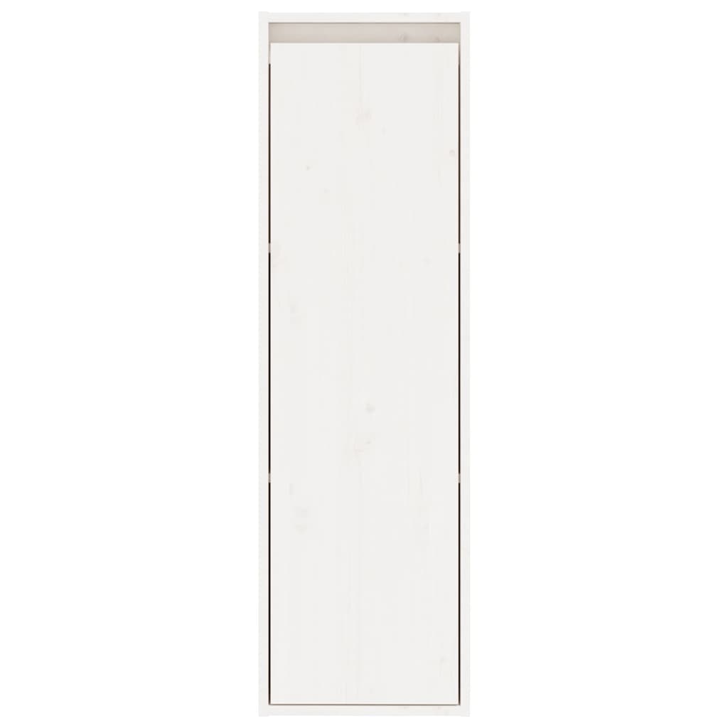 Wall Cabinets 2 Pcs Honey Brown/White/Natural Solid Wood Pine