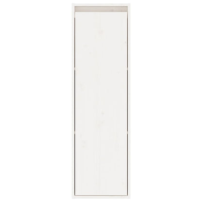 Wall Cabinets 2 Pcs Honey Brown/White/Natural Solid Wood Pine