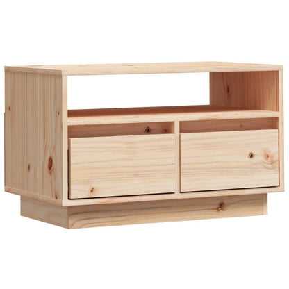 Tv Cabinet Entertainment Unit Solid Wood Pine