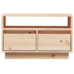 Tv Cabinet Entertainment Unit Solid Wood Pine