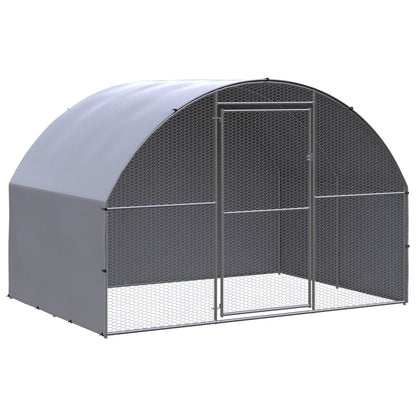Galvanised Steel Chicken Coop 3x2x2m | HomeAndLiving