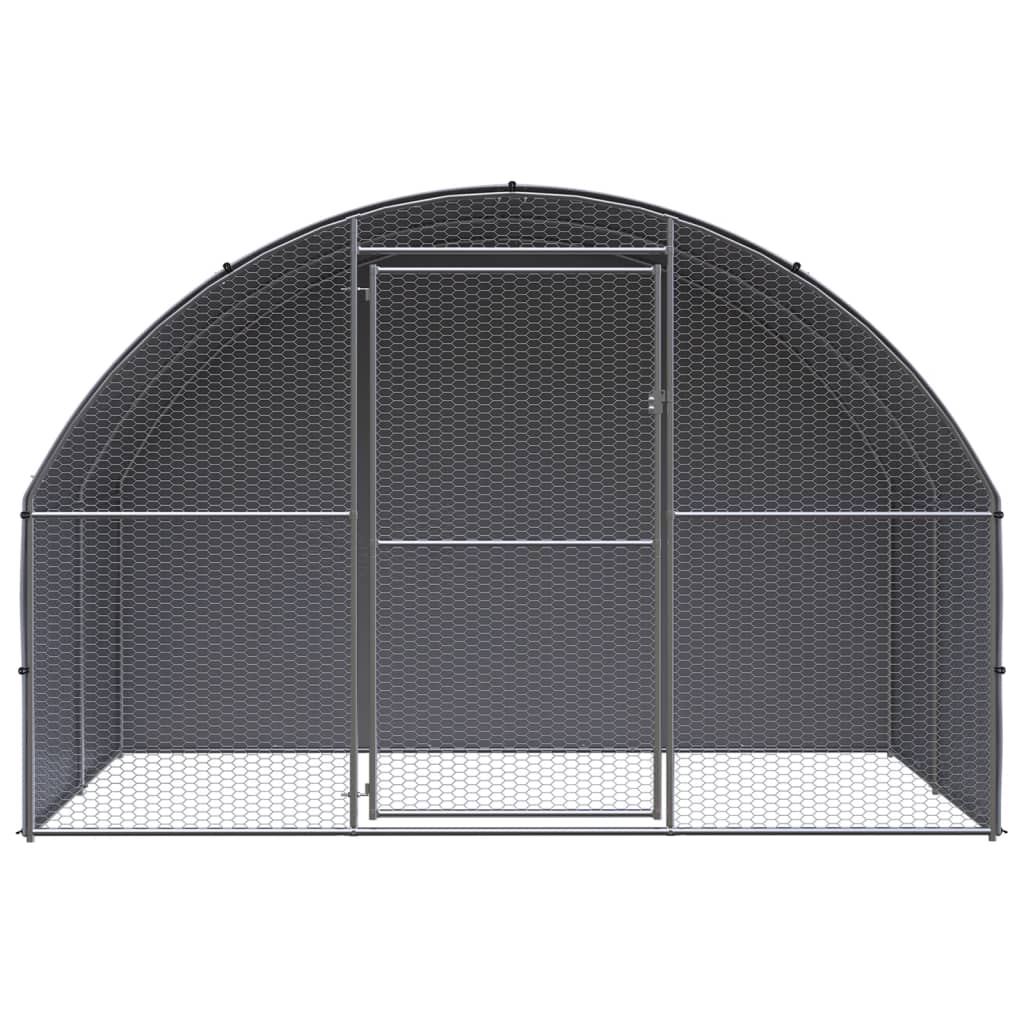 Galvanised Steel Chicken Coop 3x2x2m | HomeAndLiving