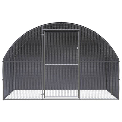 Galvanised Steel Chicken Coop 3x2x2m | HomeAndLiving
