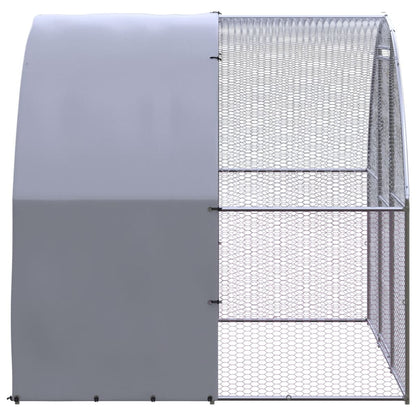 Galvanised Steel Chicken Coop 3x2x2m | HomeAndLiving