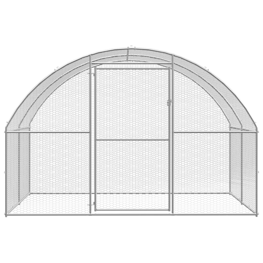 Galvanised Steel Chicken Coop 3x2x2m | HomeAndLiving